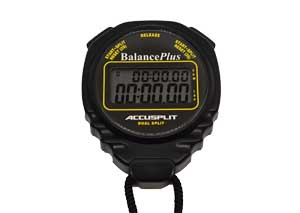 Dual Split BalancePlus stopwatch for curling